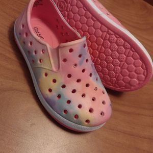 Girls Pink Cat & Jack Crocks or Shoes